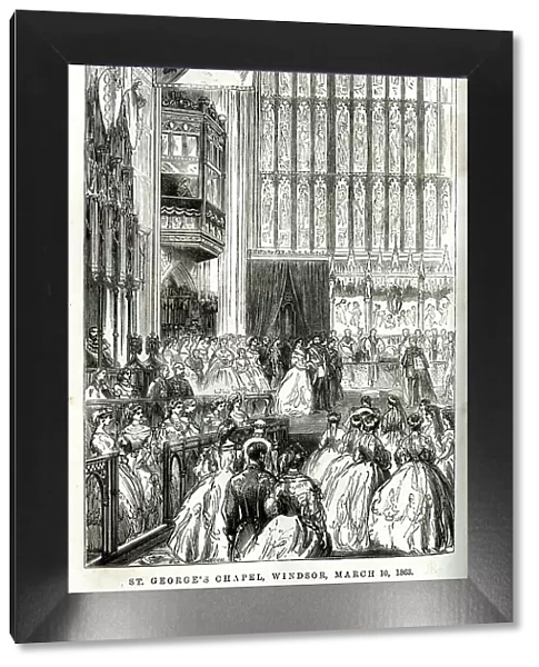 Marriage of Prince and Princess of Wales, St George's Chapel