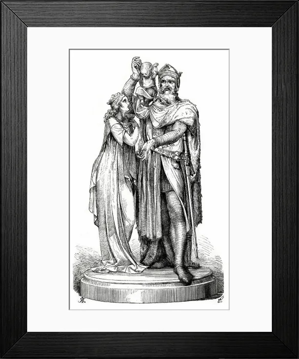 Framed Print : Edward, First Prince of Wales, son of King Edward I Framed Print : Edward, First Prince of Wales, son of King Edward I