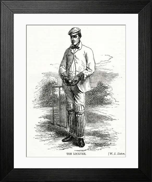 Framed Print : Tom Lockyer, outstanding cricket wicket-keeper Framed Print : Tom Lockyer, outstanding cricket wicket-keeper