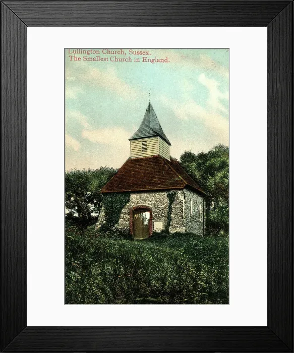 Framed Print : Church of the Good Shepherd, Lullington, Sussex Framed Print : Church of the Good Shepherd, Lullington, Sussex