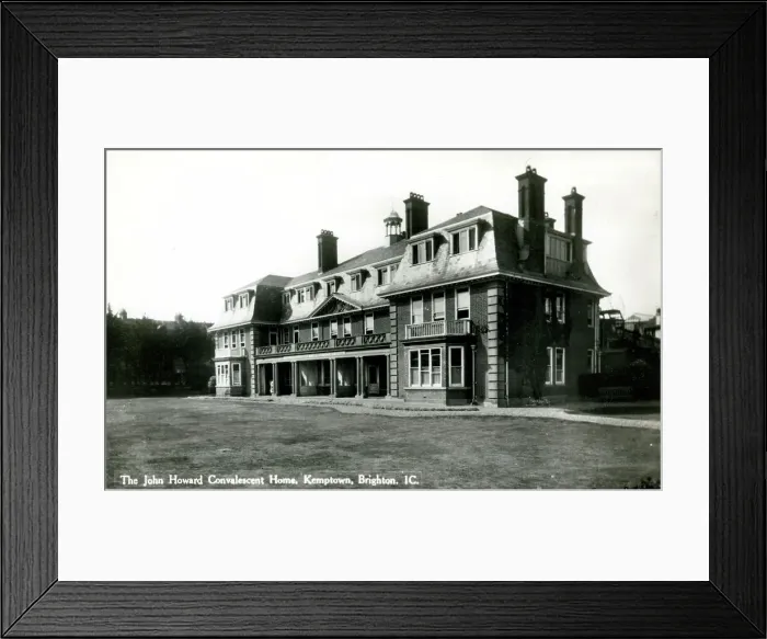 Framed Print : John Howard Convalescent Home, Kemptown, Brighton Framed Print : John Howard Convalescent Home, Kemptown, Brighton