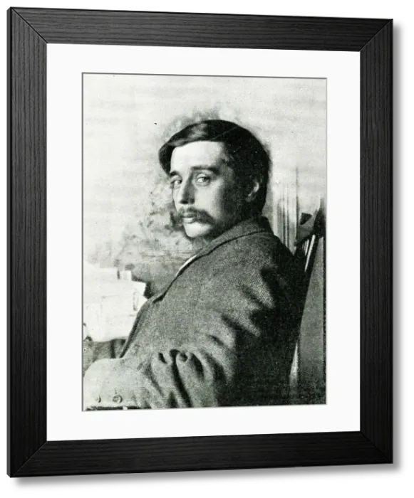 Framed Print : H G Wells, English author Framed Print : H G Wells, English author