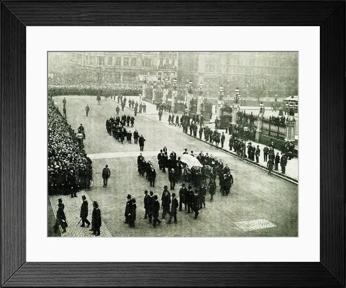 Framed Print : William Ewart Gladstone's state funeral, London Framed Print : William Ewart Gladstone's state funeral, London