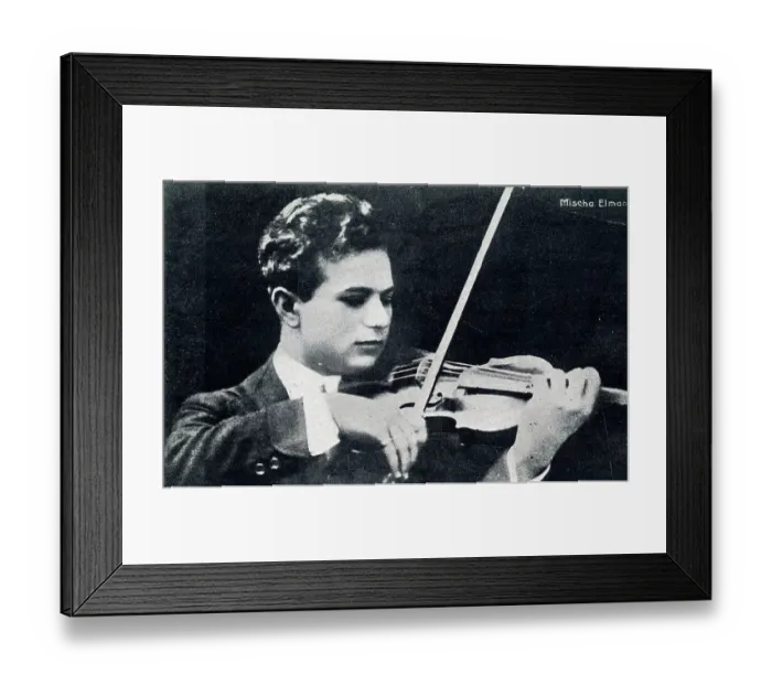 Framed Print : Mischa Elman, Ukrainian-born Jewish-American violinist Framed Print : Mischa Elman, Ukrainian-born Jewish-American violinist