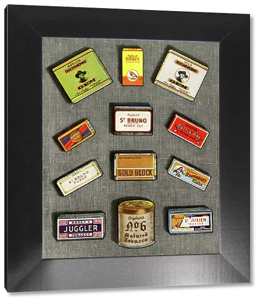 Selection of Ogden's Tobacco Packets, Packaging and Tins