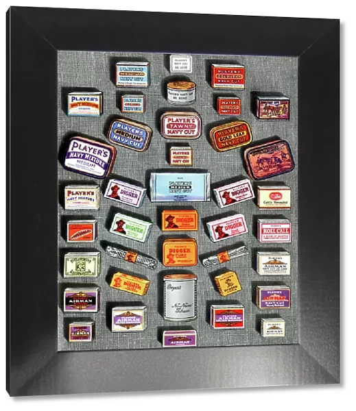 Selection of Player's Tobacco and Cigar Packets