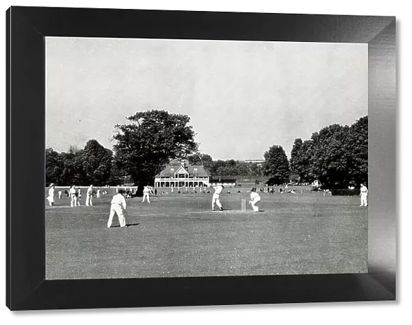 Cricket at the Imperial Tobacco Company's Athletics Ground