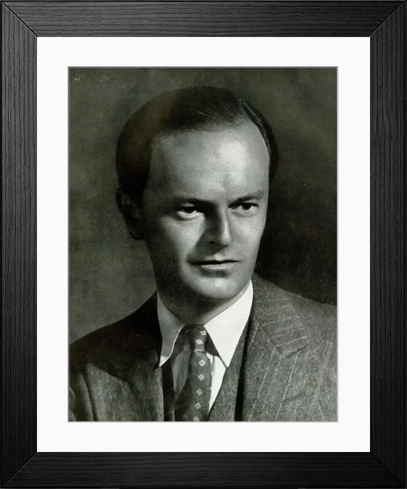Framed Print : Sir Kenneth Clark, Director, the National Gallery, London Framed Print : Sir Kenneth Clark, Director, the National Gallery, London