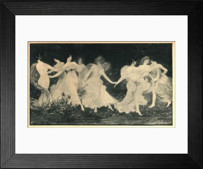 Framed Print : La Farandole Framed Print : La Farandole