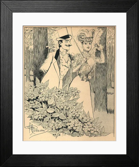 Framed Print : Bonnes Langues Framed Print : Bonnes Langues