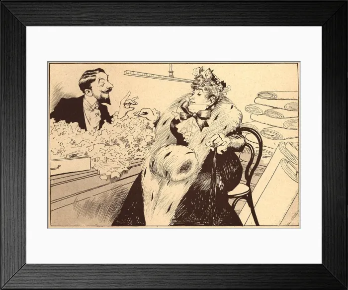 Framed Print : Les Rendez-vous De Madame De Z. Part II Framed Print : Les Rendez-vous De Madame De Z. Part II
