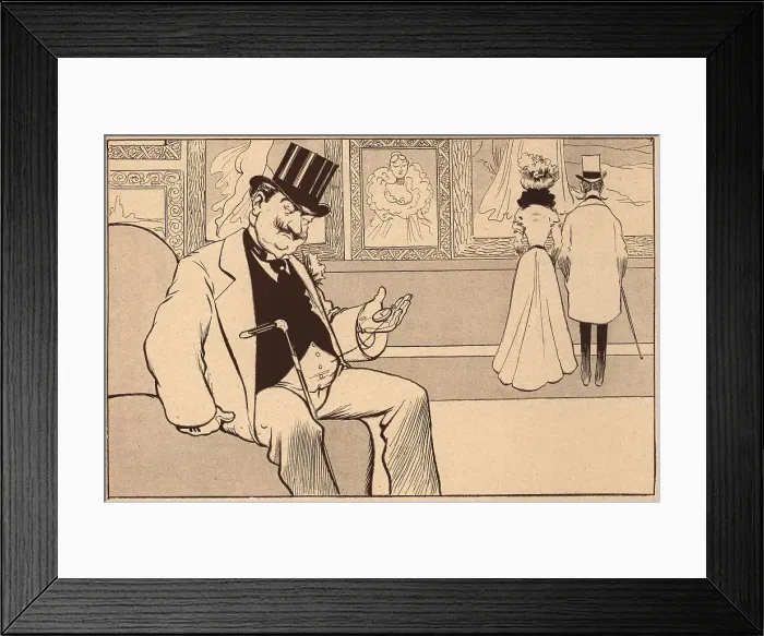 Framed Print : Les Rendez-vous De Madame De Z. Part IV Framed Print : Les Rendez-vous De Madame De Z. Part IV