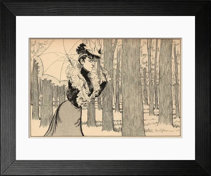 Framed Print : Les Rendez-vous De Madame De Z. Part VII Framed Print : Les Rendez-vous De Madame De Z. Part VII