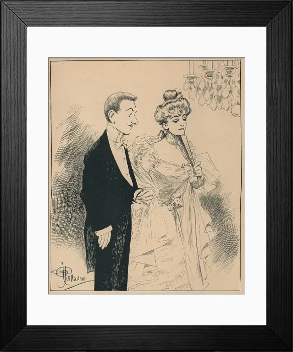 Framed Print : Ingenue. An illustration which portrays a young lady holding a fan Framed Print : Ingenue. An illustration which portrays a young lady holding a fan