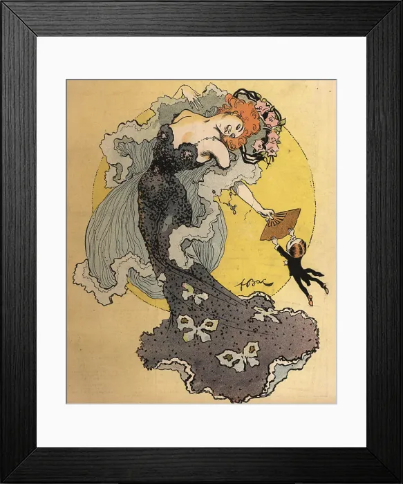 Framed Print : L'Album Front Cover Illustration Framed Print : L'Album Front Cover Illustration