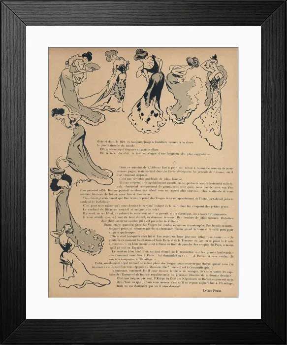 Framed Print : Female Fashion Studies Framed Print : Female Fashion Studies