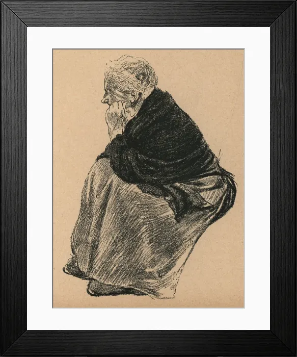 Framed Print : Seated Lady Framed Print : Seated Lady