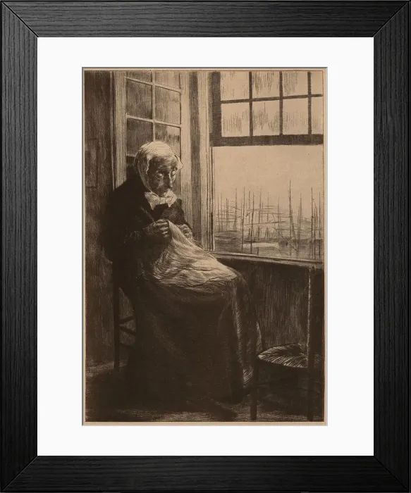 Framed Print : Sitting By The Window Framed Print : Sitting By The Window
