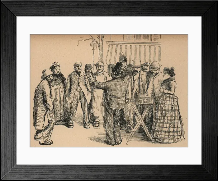 Framed Print : Speaking To A Crowd Framed Print : Speaking To A Crowd