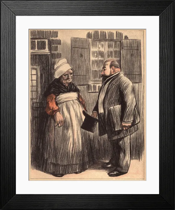 Framed Print : Depute En Tournee Framed Print : Depute En Tournee