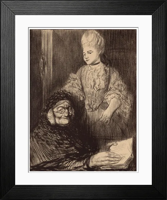 Framed Print : Portrait De Famille Framed Print : Portrait De Famille