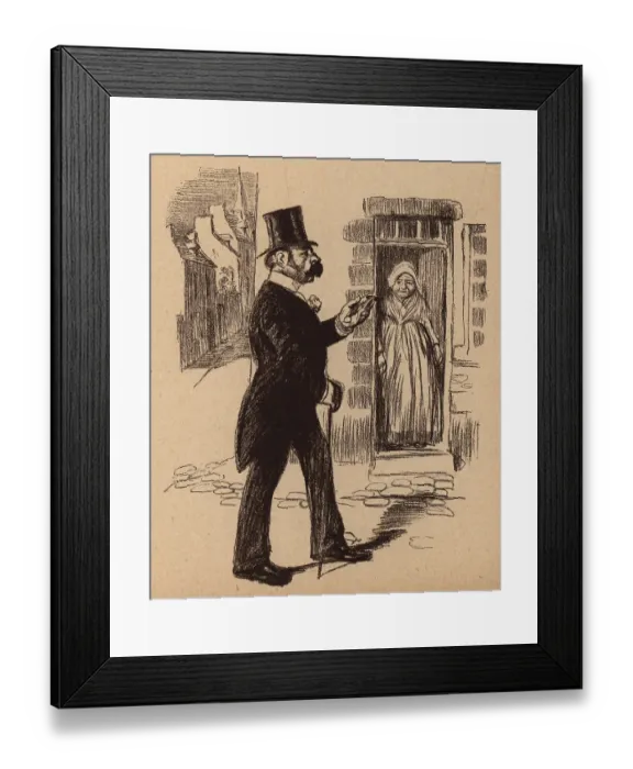 Framed Print : Walking Along The Street Framed Print : Walking Along The Street
