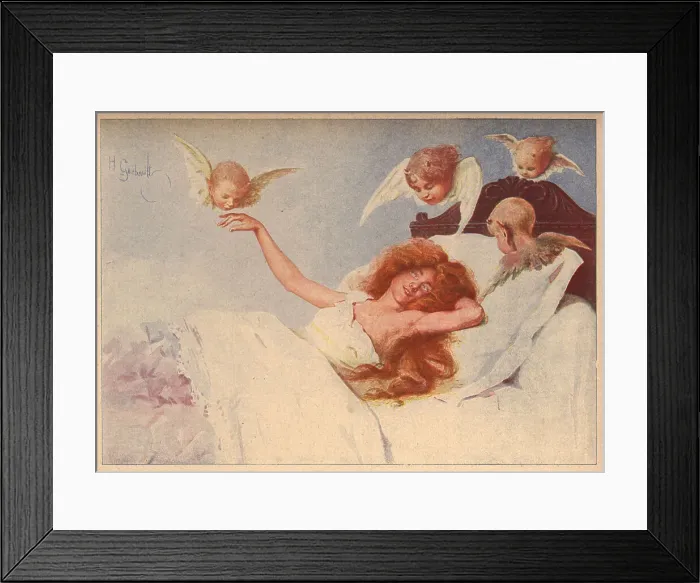 Framed Print : Songe D'Amours! Framed Print : Songe D'Amours!