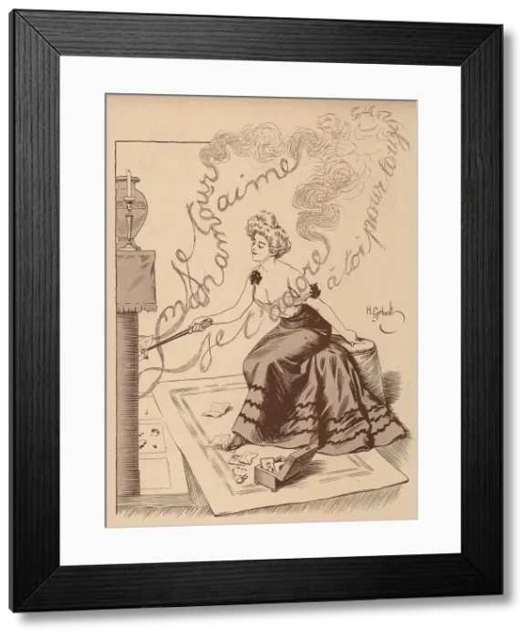 Framed Print : Lettres D'Amour Framed Print : Lettres D'Amour