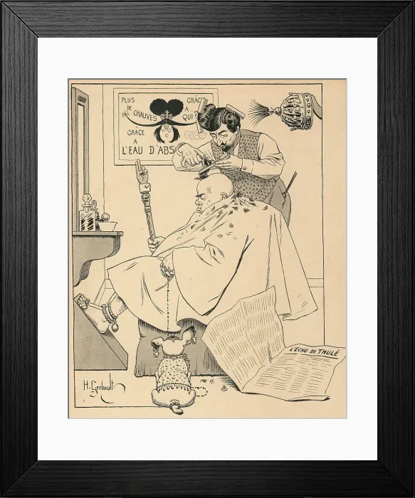 Framed Print : La Coupe Au Roi De Thule Framed Print : La Coupe Au Roi De Thule