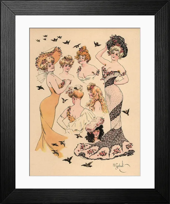 Framed Print : Les Cerises