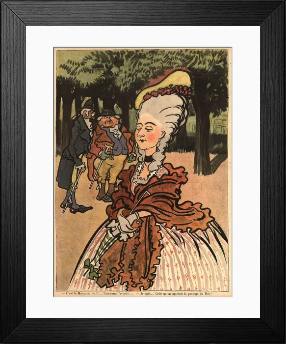 Framed Print : Marquise Walking Framed Print : Marquise Walking