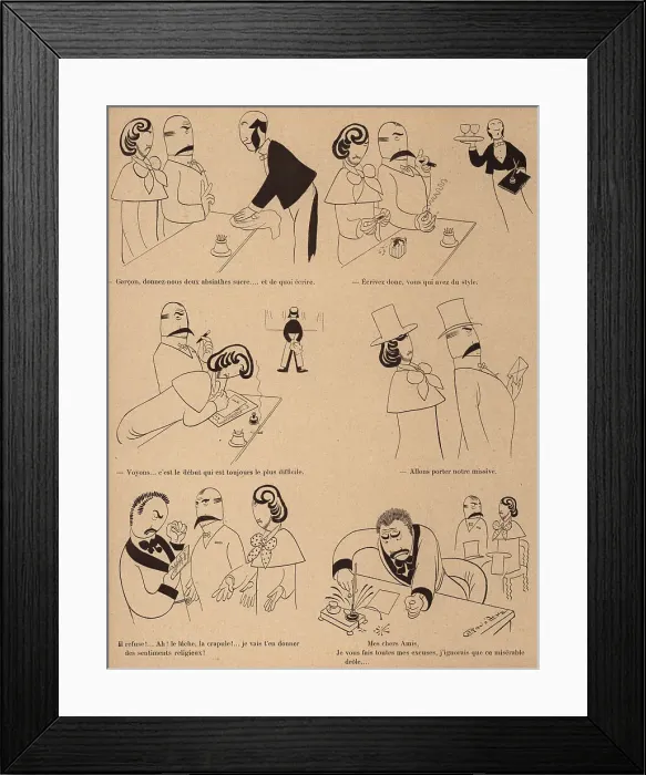 Framed Print : Un Duel Parlementaire (suite et fin) Framed Print : Un Duel Parlementaire (suite et fin)