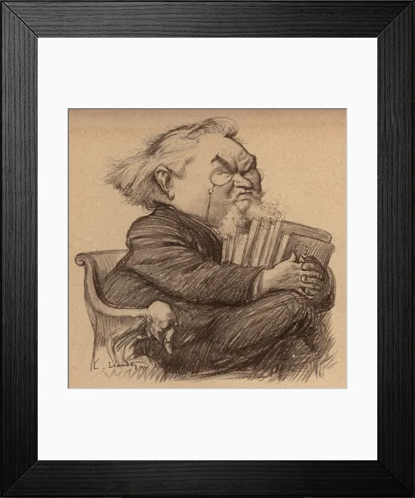 Framed Print : Emile Bergerat Framed Print : Emile Bergerat