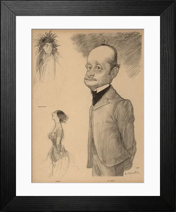Framed Print : Sada Yacco, La Belle Otero and Le Bargy Framed Print : Sada Yacco, La Belle Otero and Le Bargy