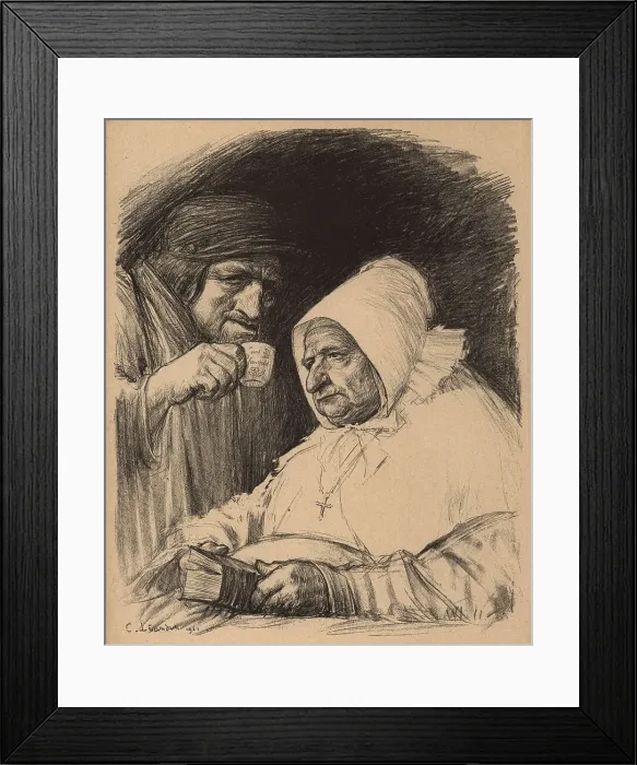 Framed Print : Nos Paysans Framed Print : Nos Paysans