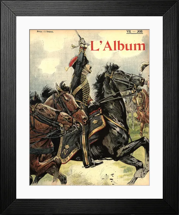 Framed Print : The Charge Framed Print : The Charge