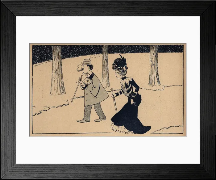 Framed Print : Le Voeu Exauce Part 1 Framed Print : Le Voeu Exauce Part 1