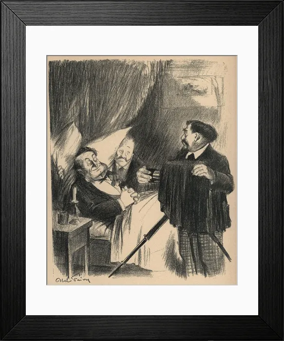 Framed Print : La Derniere Epreuve The Last Test Framed Print : La Derniere Epreuve The Last Test