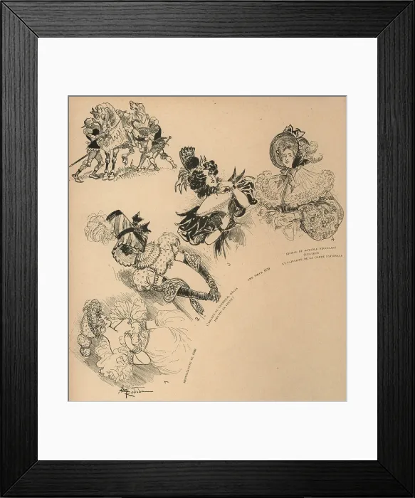 Framed Print : One Hundred Years of Eternal Feminine, early 1800s Framed Print : One Hundred Years of Eternal Feminine, early 1800s