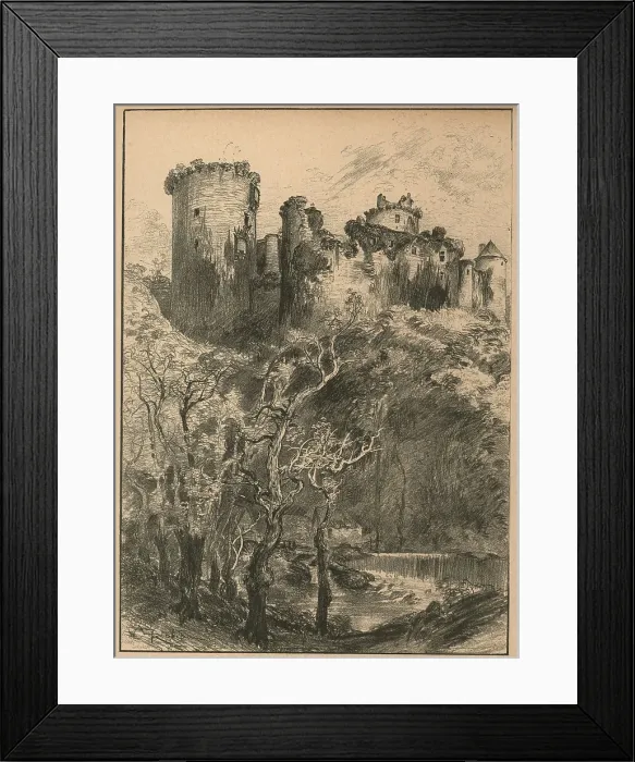 Framed Print : The ChAteau de Tonquedec Framed Print : The ChAteau de Tonquedec