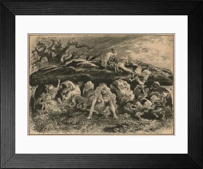 Framed Print : Les Korrigans