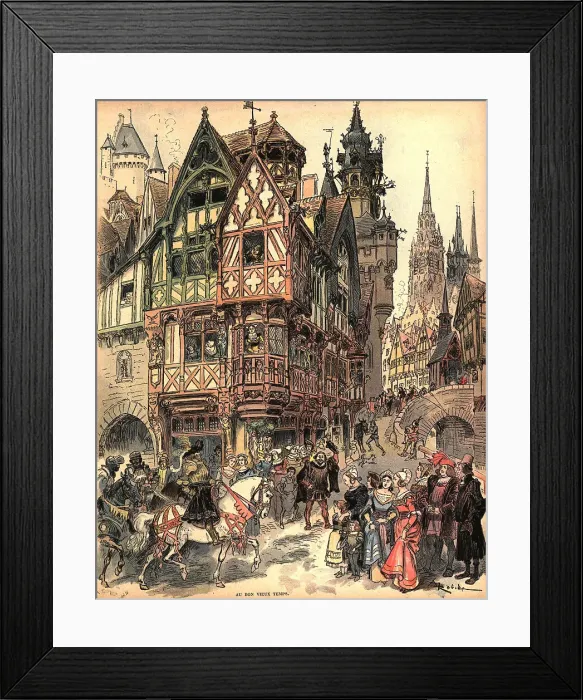 Framed Print : In The Good Old Times Framed Print : In The Good Old Times