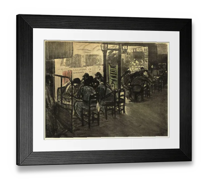 Framed Print : At The Cabaret Terrace Framed Print : At The Cabaret Terrace