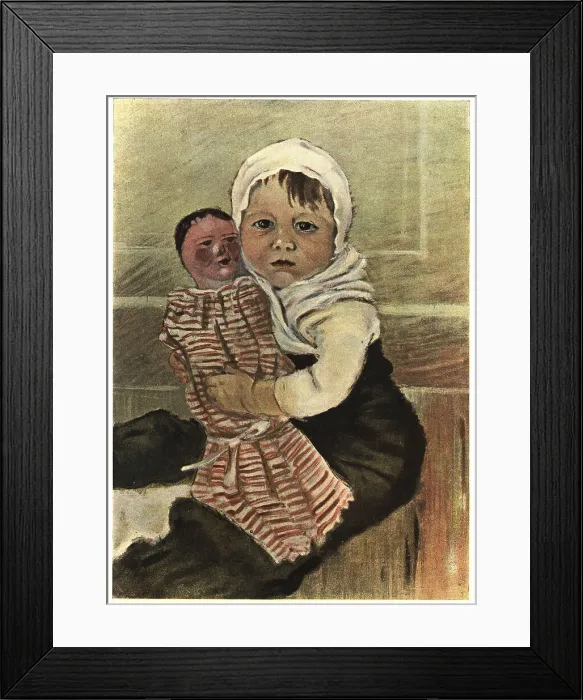 Framed Print : Doll And Baby Doll Framed Print : Doll And Baby Doll