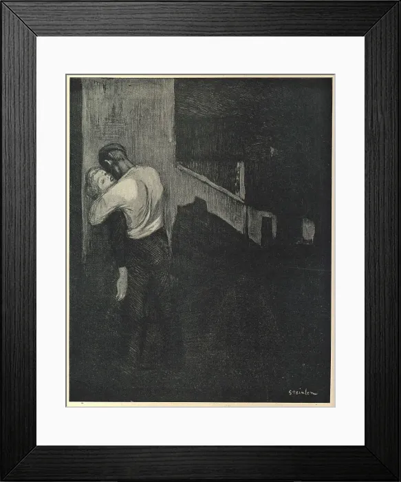 Framed Print : The Small Street, Love Of The Fields Framed Print : The Small Street, Love Of The Fields