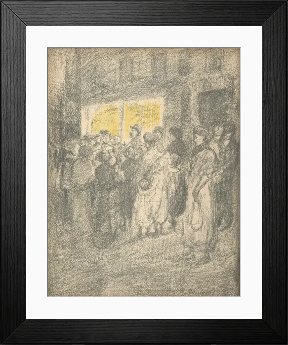 Framed Print : Gathering Crowd Framed Print : Gathering Crowd