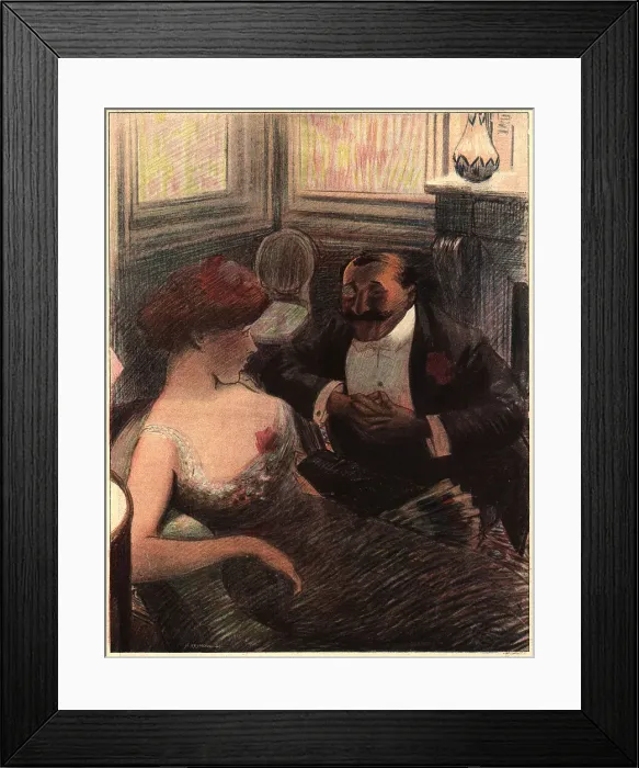 Framed Print : Winter Flirting Framed Print : Winter Flirting