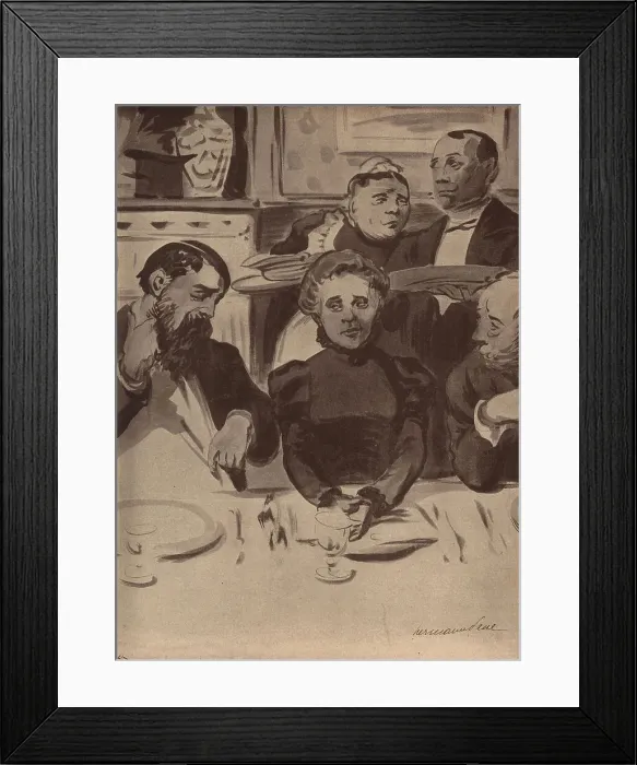 Framed Print : Lunch After The Funeral Framed Print : Lunch After The Funeral