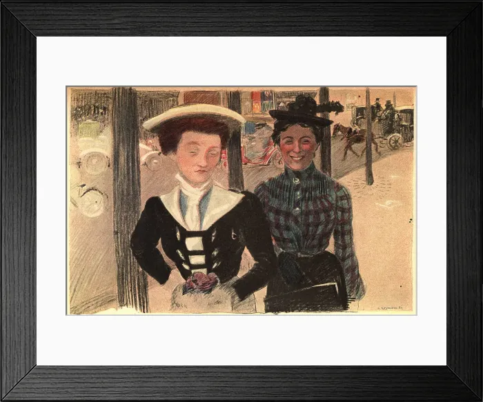 Framed Print : Miss Goes To Class Framed Print : Miss Goes To Class
