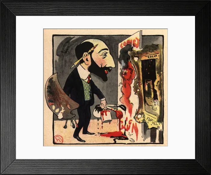 Framed Print : Jules-Alexandre Grun Framed Print : Jules-Alexandre Grun